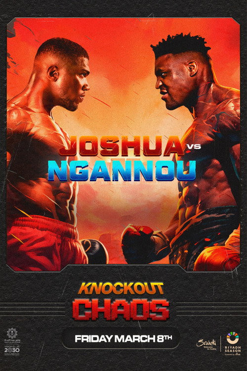 Póster de Anthony Joshua vs. Francis Ngannou