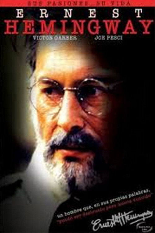 Póster de The Legendary Life of Ernest Hemingway
