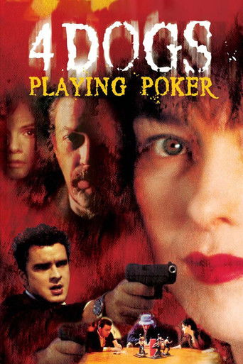 Póster de Four Dogs Playing Poker