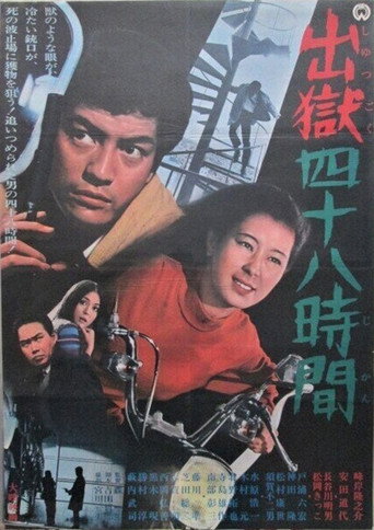 Póster de 出獄四十八時間
