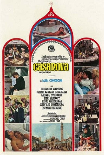 Póster de Infanzia, vocazione e prime esperienze di Giacomo Casanova, veneziano