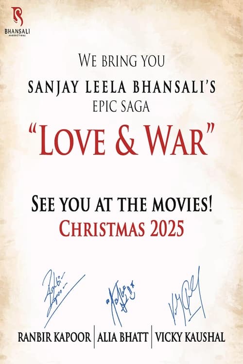Póster de Love & War