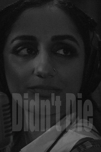 Póster de Didn't Die
