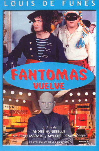 Póster de Fantômas se déchaîne