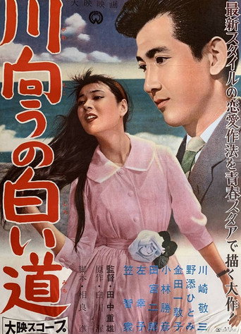 Póster de 川向うの白い道