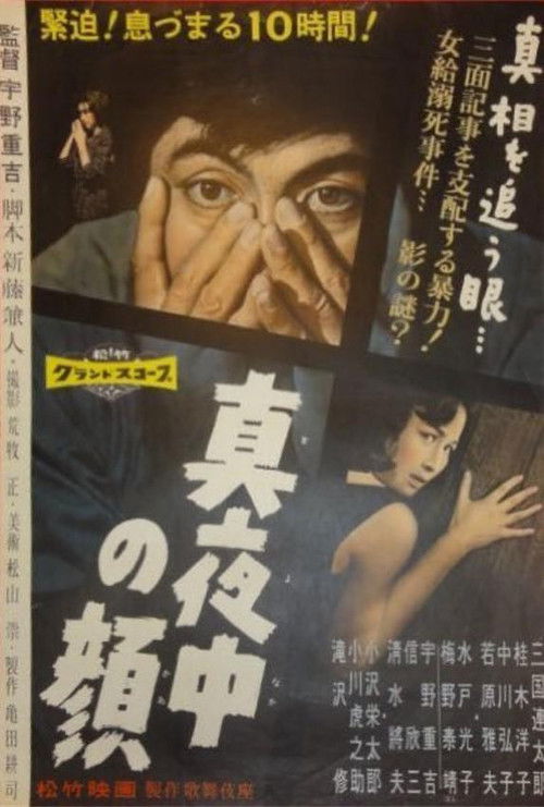 Póster de 真夜中の顔