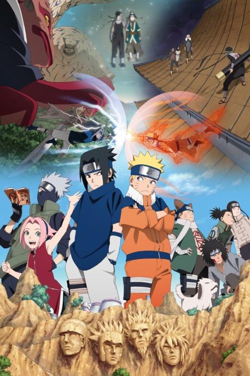 Póster de アニメ『NARUTO -ナルト-』20周年記念・完全新作 PV “ROAD OF NARUTO”