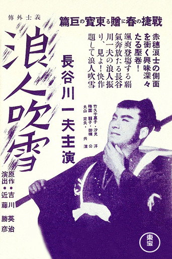 Póster de 浪人吹雪