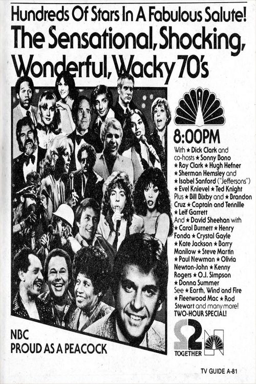Póster de The Sensational Shocking Wonderful Wacky 70's