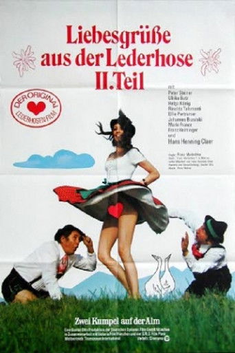 Póster de Liebesgrüße aus der Lederhose 2: Zwei Kumpel auf der Alm