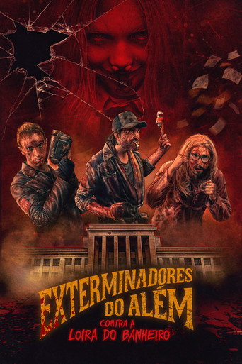 Póster de Los exterminadores del mas alla contra la rubia del baño