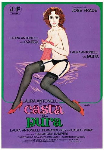 Póster de Casta e pura