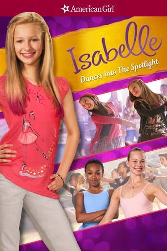 Póster de Niña americana. Isabelle bailando bajo el reflector
