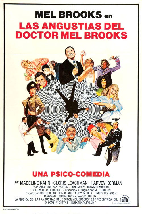 Póster de Angustias del Doctor Mel Brooks