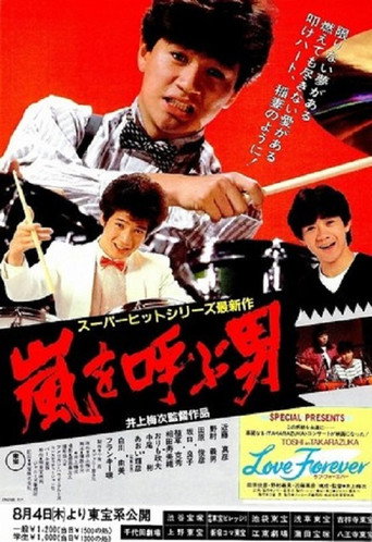 Póster de 嵐を呼ぶ男