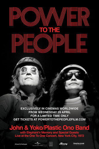 Póster de Power to the People: John & Yoko Live in NYC