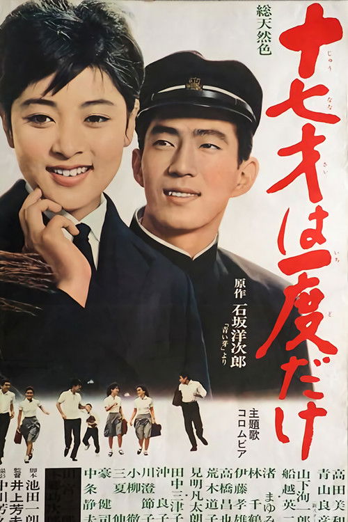 Póster de 十七才は一度だけ