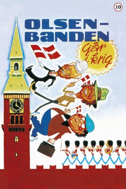 Póster de Olsen-banden går i krig