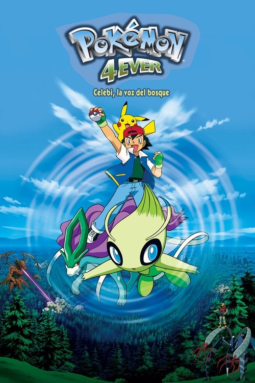 Póster de Pokémon x siempre: Celebi, la voz del bosque