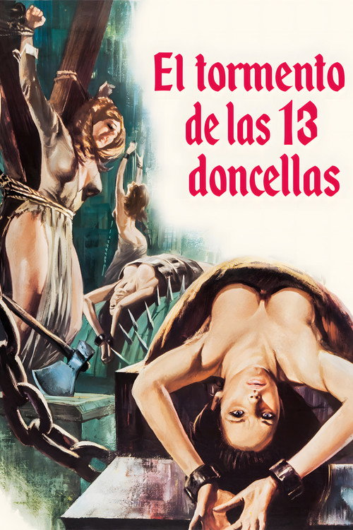 Póster de El tormento de las 13 doncellas