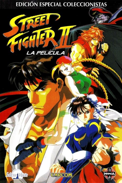 Póster de Street Fighter II: La pelicula Animada