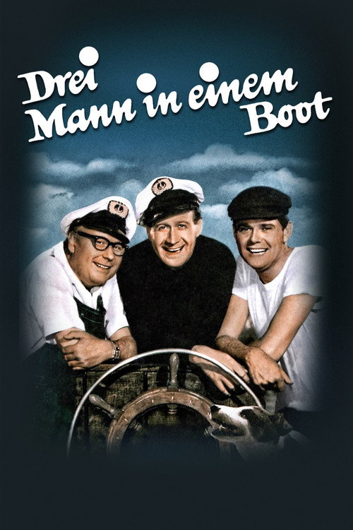 Póster de Drei Mann in einem Boot