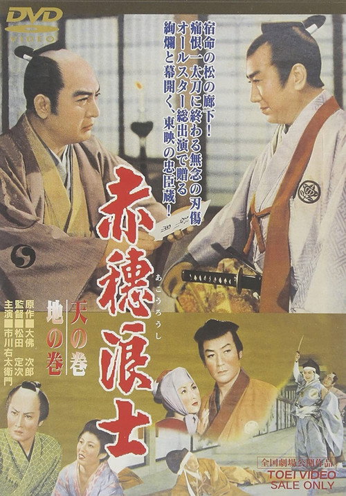 Póster de 赤穂浪士 天の巻・地の巻