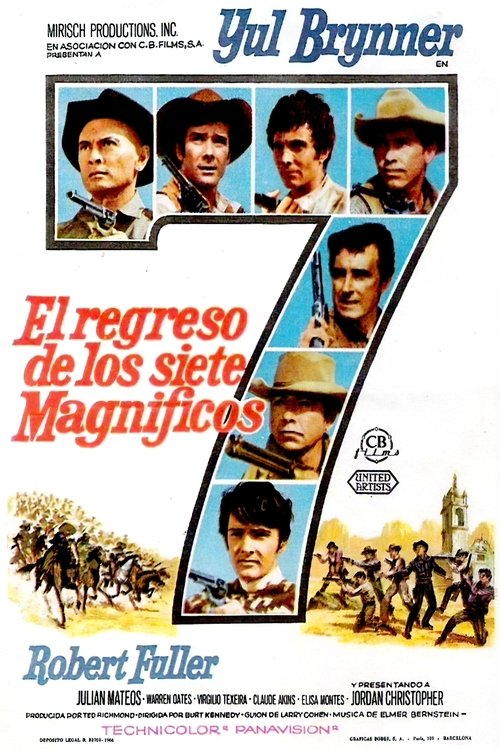 Póster de El regreso de los siete magníficos