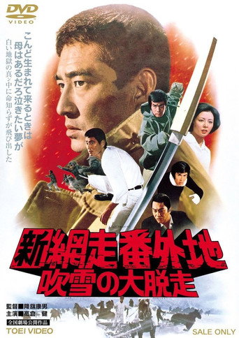 Póster de 新網走番外地　吹雪の大脱走