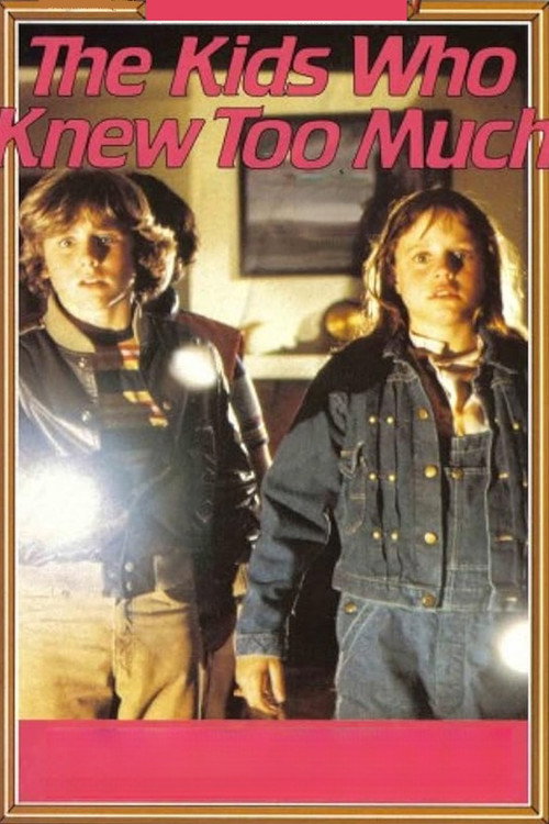 Póster de The Kids Who Knew Too Much