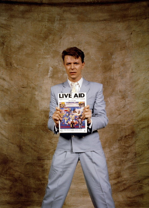 Póster de David Bowie at Live Aid