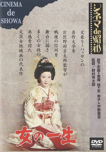 Póster de 女の一生