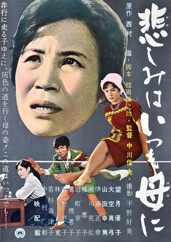 Póster de 悲しみはいつも母に