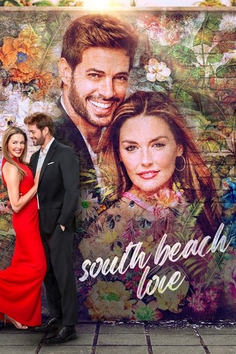 Póster de Amor en playa sur
