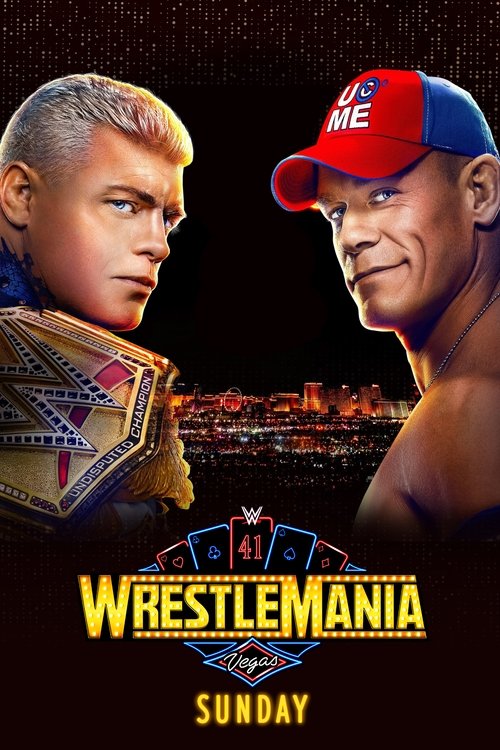 Póster de WrestleMania 41 - Domingo