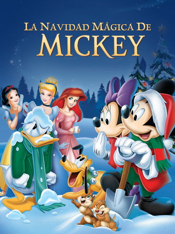Póster de La Navidad mágica de Mickey