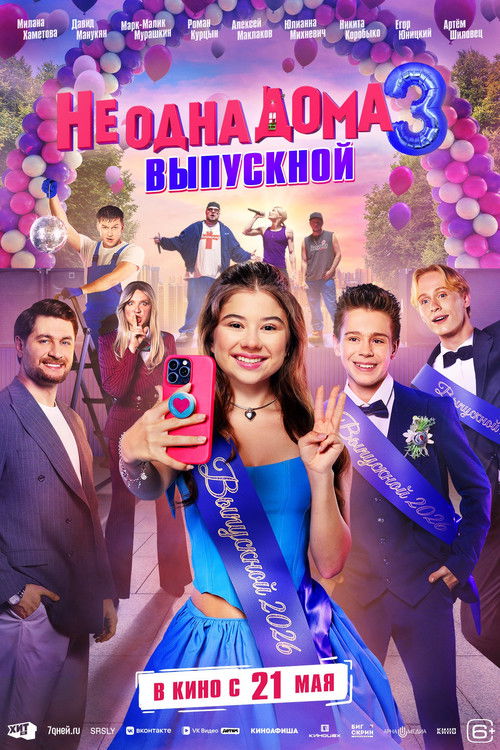 Póster de Не одна дома 3. Выпускной