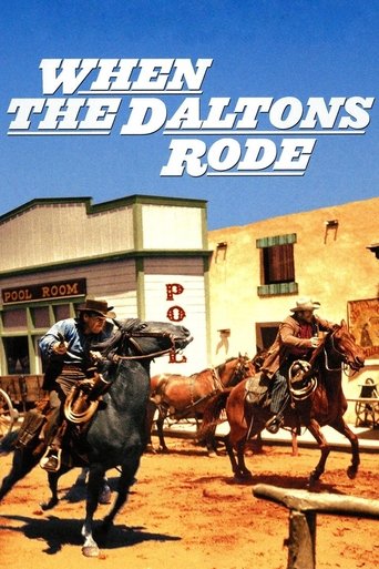 Póster de When the Daltons Rode