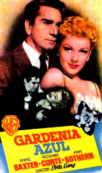 Póster de The Blue Gardenia
