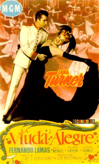 Póster de La viuda alegre