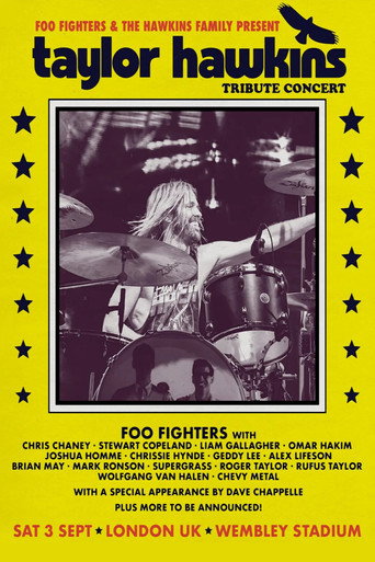Póster de Taylor Hawkins Tribute Concert