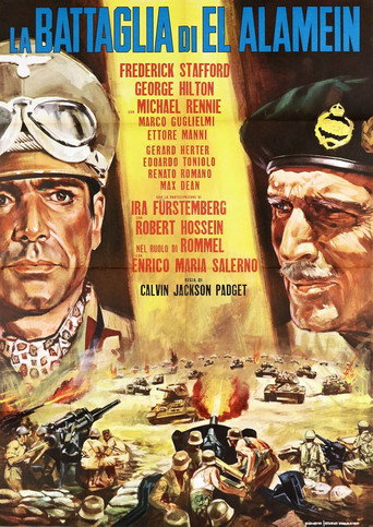 Póster de La battaglia di El Alamein