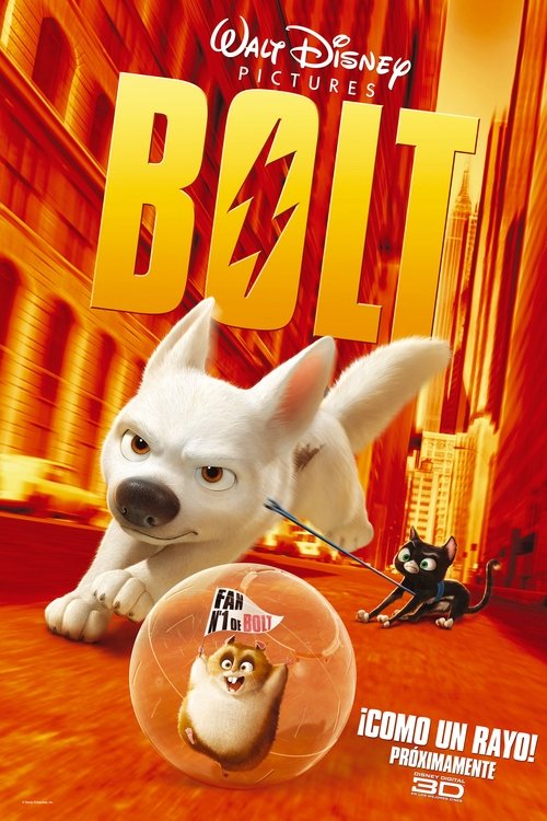 Póster de Bolt: Un perro fuera de serie