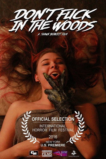 Póster de Don't Fuck in the Woods
