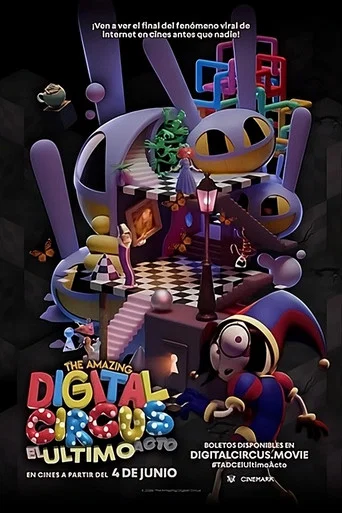 Póster de The Amazing Digital Circus: El ultimo acto