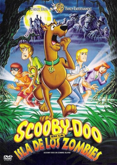 Póster de Scooby-Doo en la Isla de los Zombis
