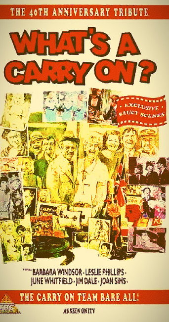 Póster de What's a Carry On?