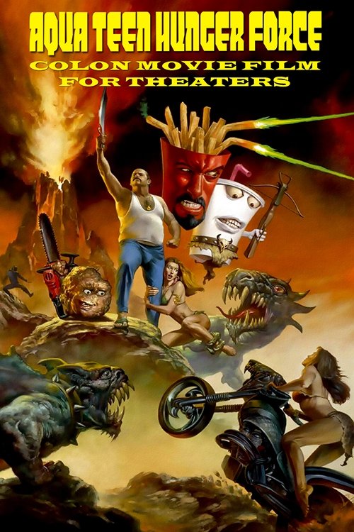 Póster de Aqua Teen Hunger Force Colon Movie Film for Theaters