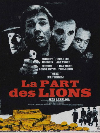 Póster de La Part des lions