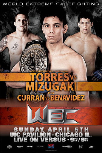 Póster de WEC 40: Torres vs. Mizugaki
